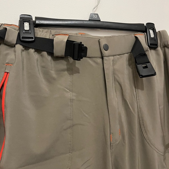 The Northface inspired hiking Pants - Black and Tan - Picture 5 of 11